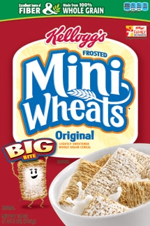 A box of Mini-Wheats Big